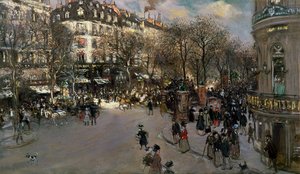 Boulevard des Italiens, ca. 1900